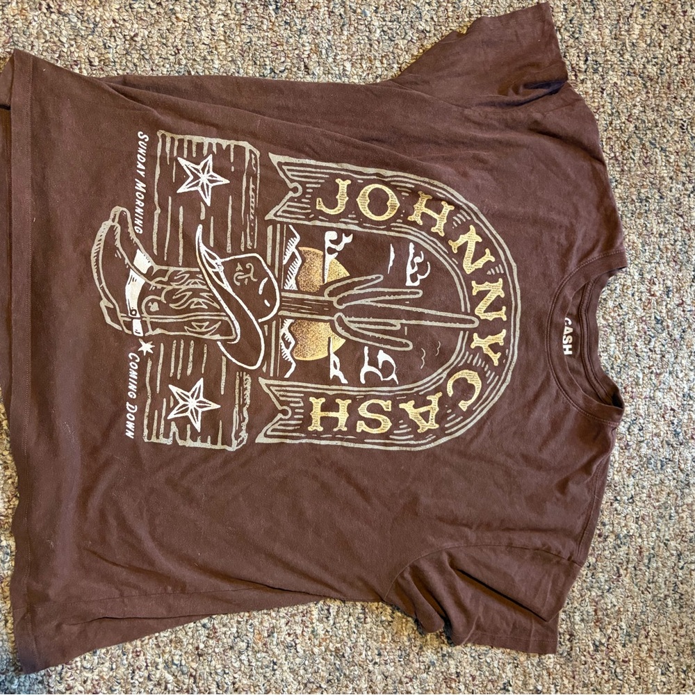 Ash Brown Graphic Tee